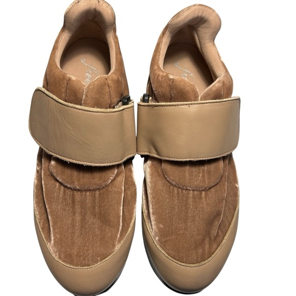 Free People Velour Cannon Sneakers Sz 38 - Picture 2 of 16